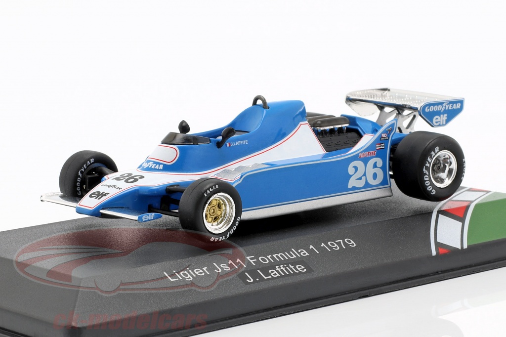 JACQUES LAFFITE 1979 LIGIER JS11 1:43